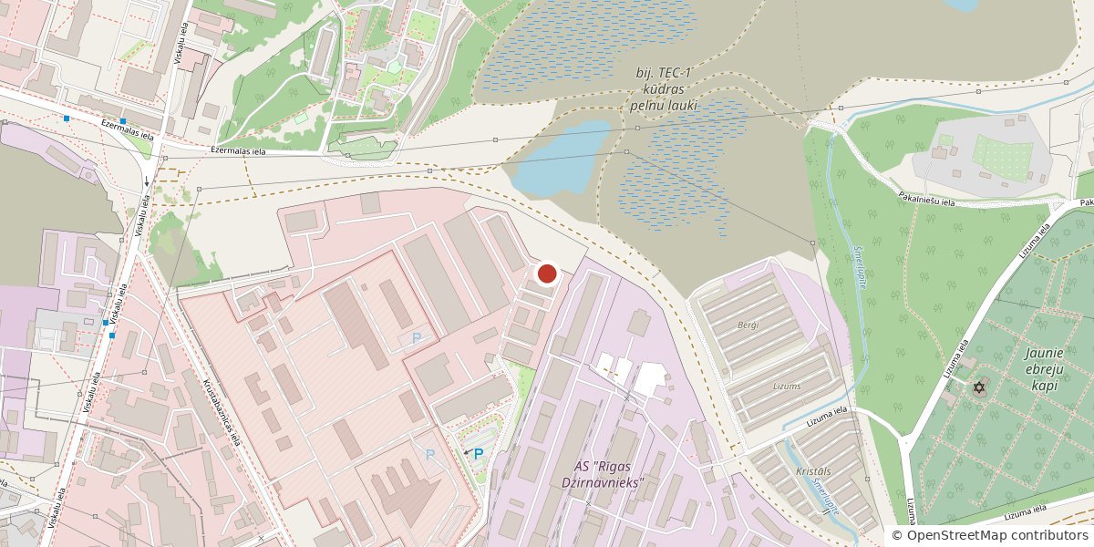Karte: Broos Industrial Floors, Krustabaznīcas iela 15, Riga, Lettland